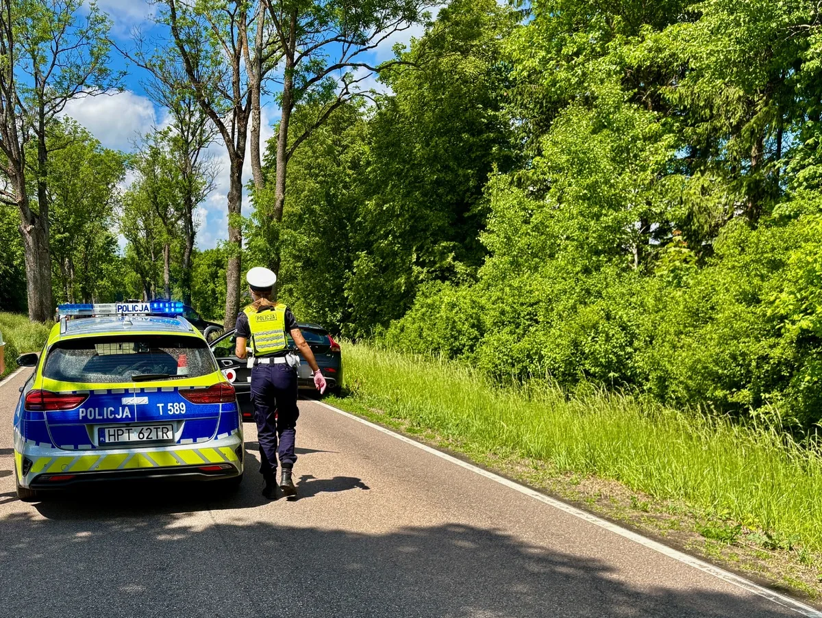 Bezpieczny długi weekend czerwcowy na drogach powiatu lidzbarskiego