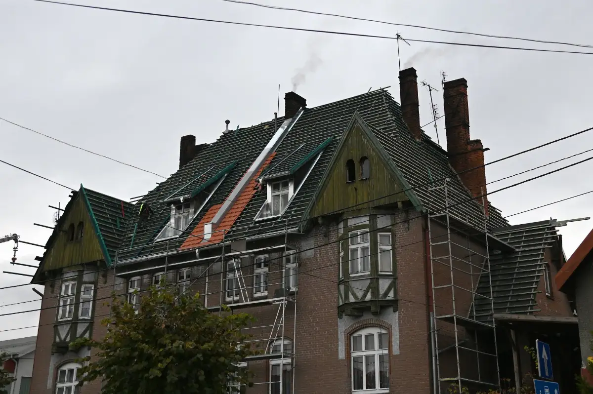 Modernizacja zabytkowego budynku w Lidzbarku
