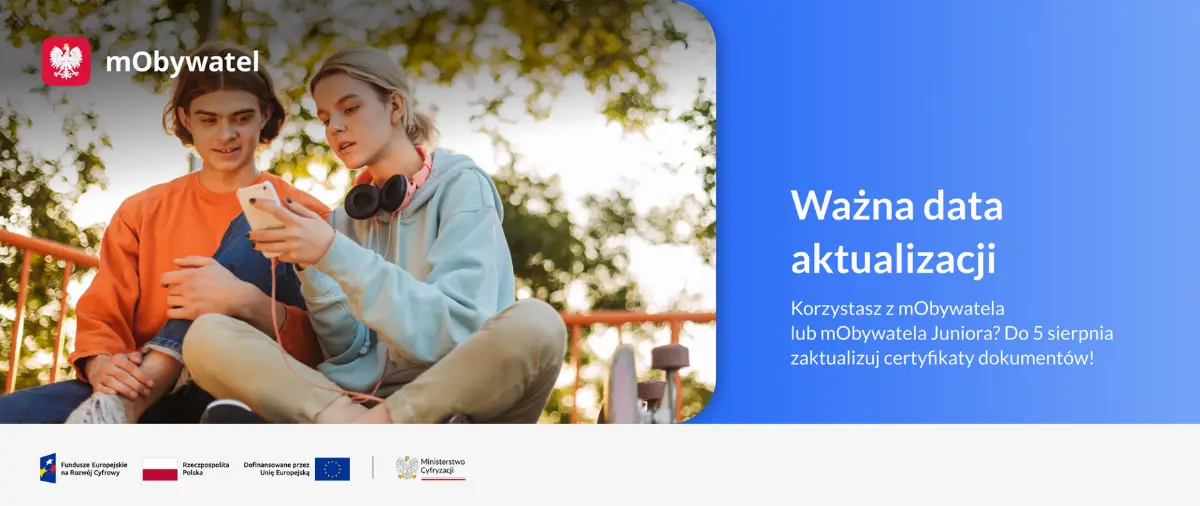 Aktualizacja mObywatela do 5 sierpnia – ważne informacje dla użytkowników
