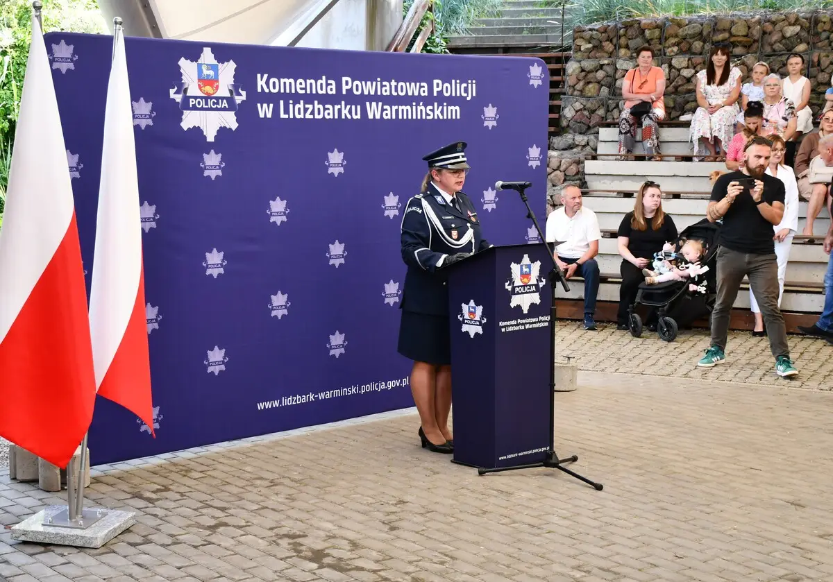 Obchody Święta Policji w Lidzbarku Warmińskim