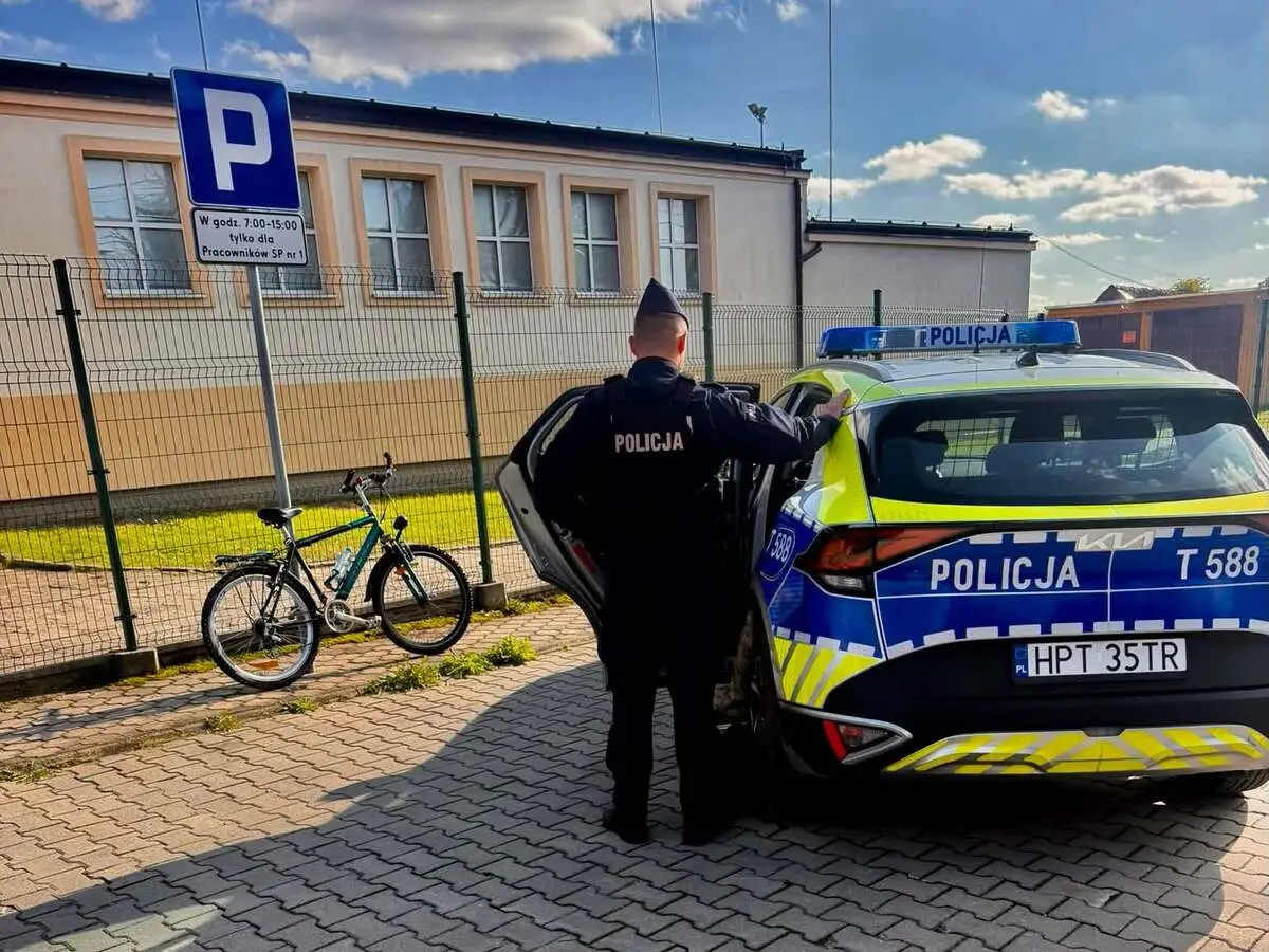 Dzielnicowi z Ornety zatrzymali nietrzeźwego rowerzystę