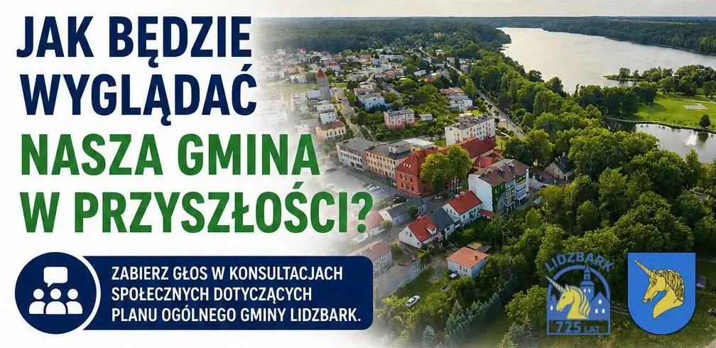 Informacje o Planie Ogólnym Gminy Lidzbark dla mieszkańców