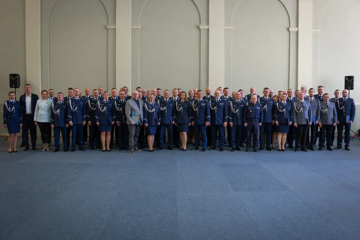 Świąteczne spotkanie przedstawicieli Policji w Warmii i Mazurach