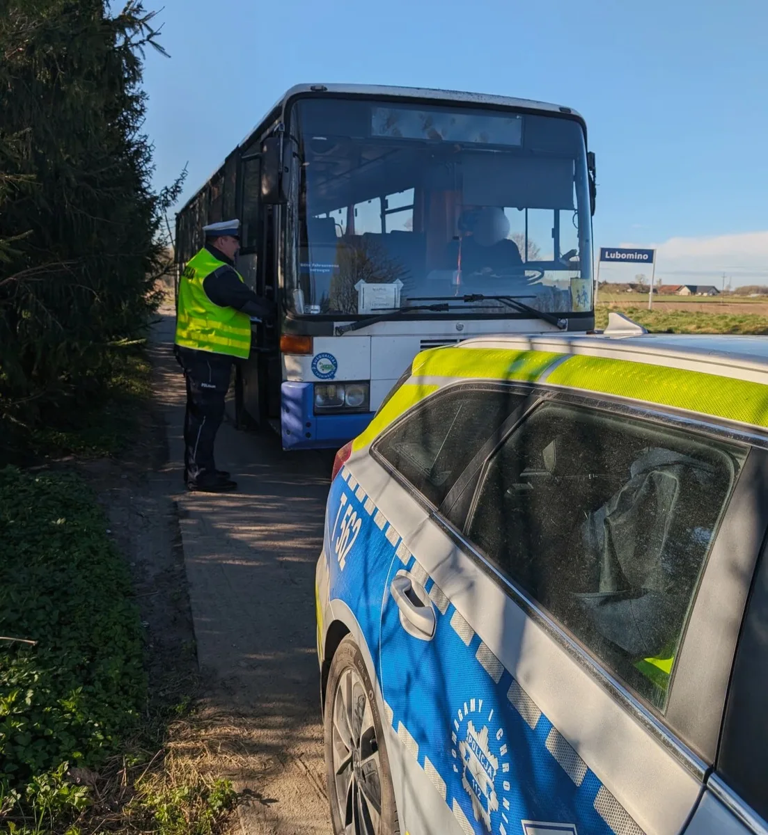 Policja w Lidzbarku Warmińskim realizuje akcję "Gimbus"