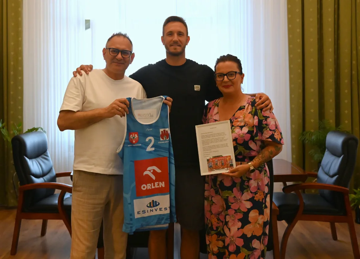 Wiktor Mielczarek z Lidzbarka na siatkarskich parkietach